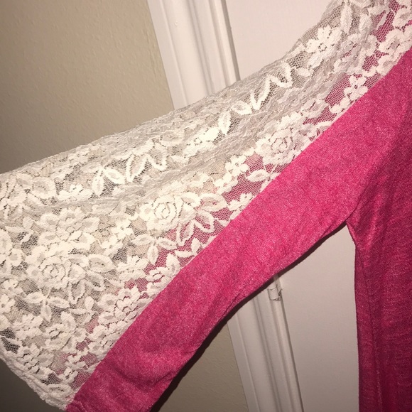 Key Hole Umgee Dress With Lace Detail - Picture 3 of 4